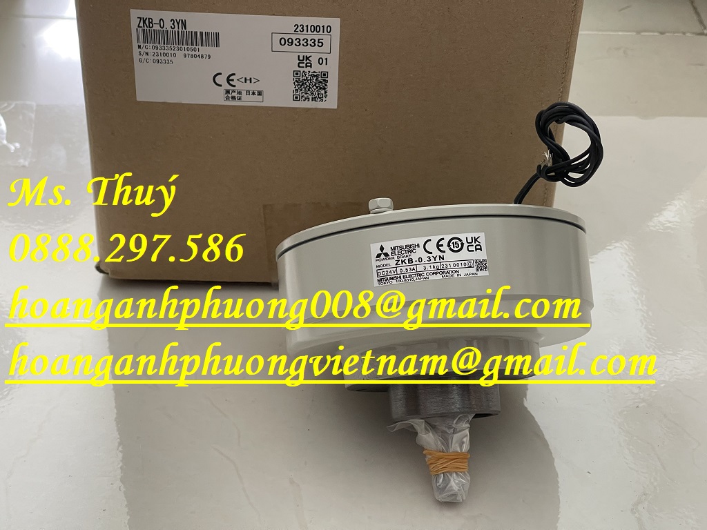 Thắng từ Mitsubishi ZKB-0.3YN - Bình Dương - Nhập khẩu